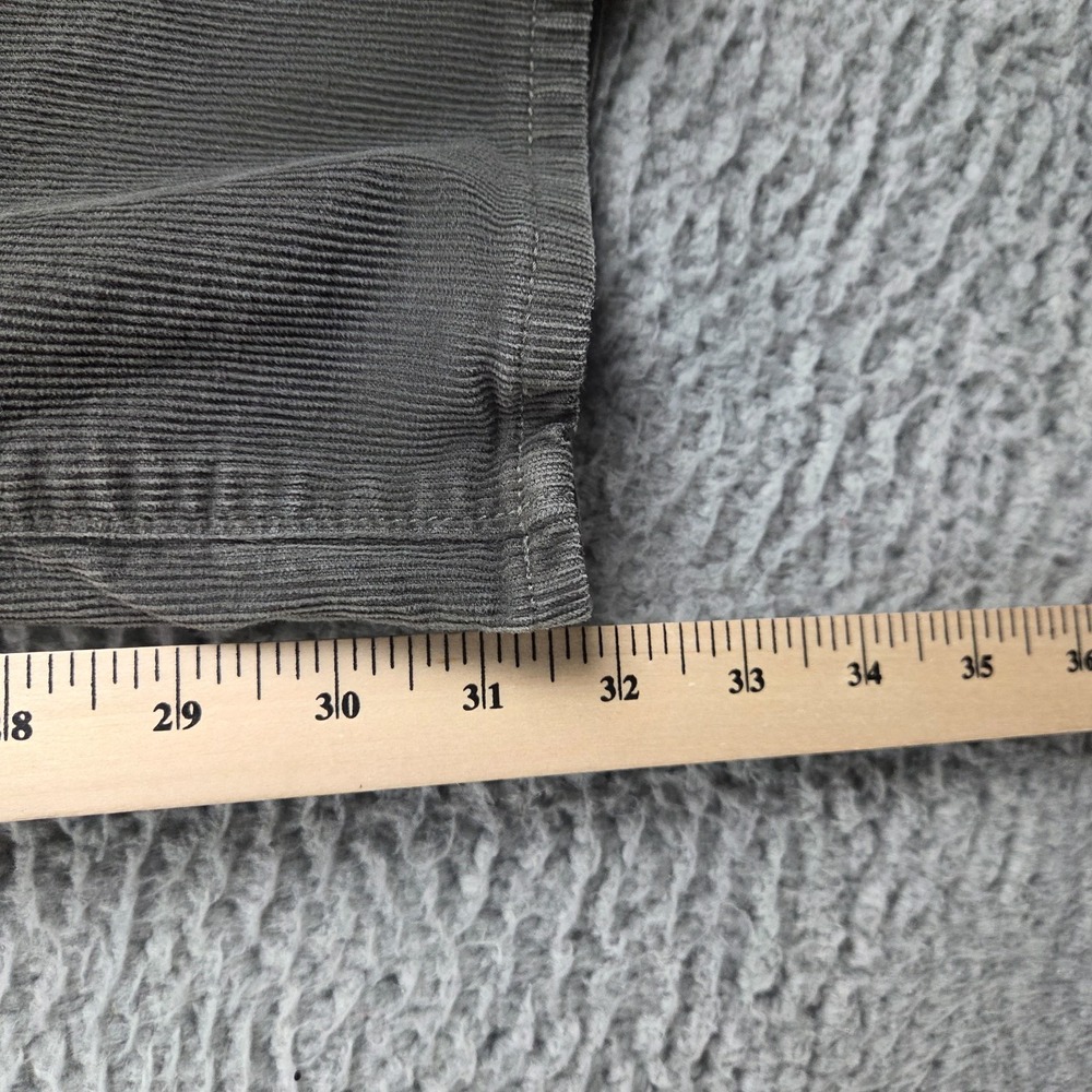 J Crew Corduroy Pants Mens 36x32 Gray 770 Straight Fit Preppy Ivy League - Picture 5 of 10